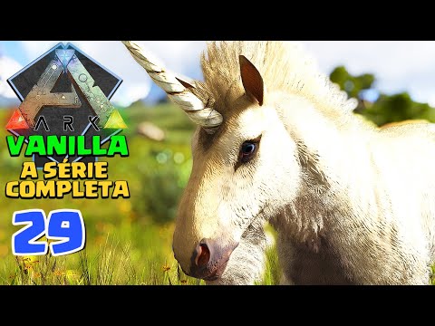 DOMAMOS O UNICÓRNIO UMA CRIATURA SUPER RARA - ARK: SURVIVAL EVOLVED ...