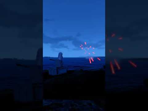 F-22 Raptor and C-RAM's in Action – Tracers – Military Sim – Arma 3 #Shorts