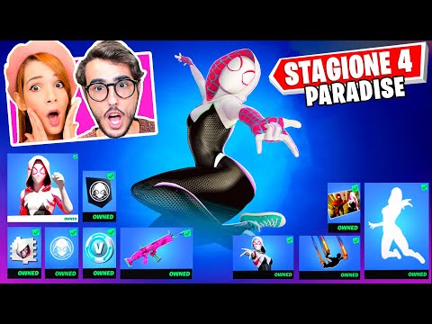 🔴 REAZIONE AL PASS BATTAGLIA STAGIONE 4 CAPITOLO 3 DI FORTNITE!