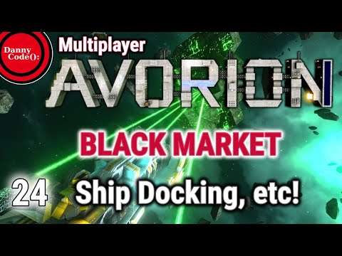 🚀AVORION Black Market Multiplayer Ep 24 – Docking, Etc! #Avorion