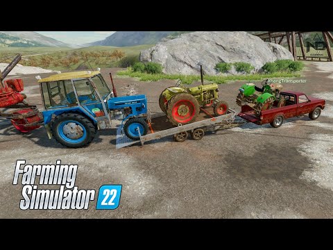 Farming Simulator 22 #32 – Vận Chuyển Máy Cày "Mới" Cho Nông Trại