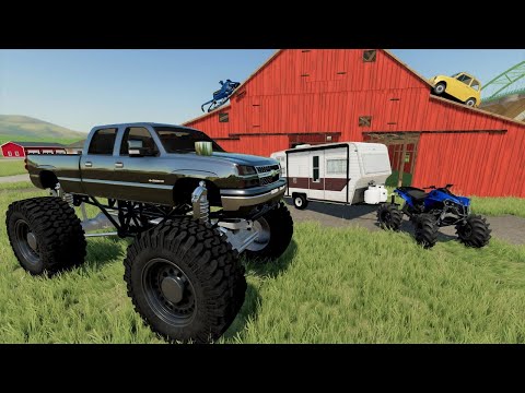 Finding the BEST abandoned barn at auction | Farming Simulator 22