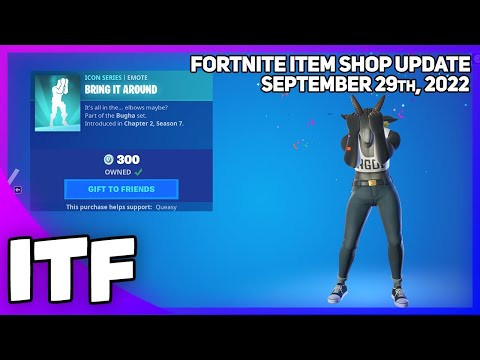 Fortnite Item Shop ICON SKINS + SPOOKY RETURNS! [September 29th, 2022] (Fortnite Battle Royale)