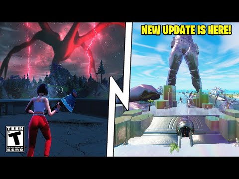 Fortnite Stranger Things Update! (ALL Map Changes & Cobra DMR)