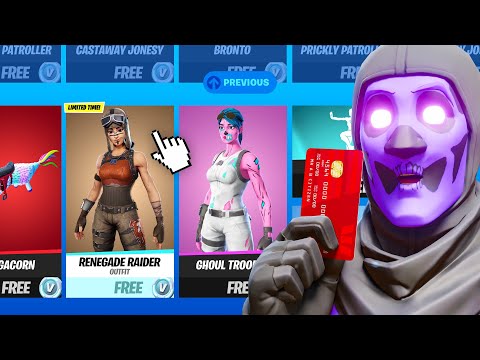 FREE SKINS in FORTNITE!