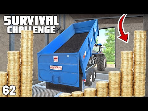 HERE'S THE MONEY FOR NEXT WEEK! | Survival Challenge | Farming Simulator 22 – EP 62