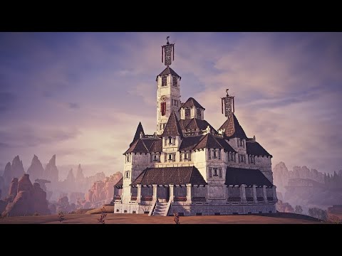 how to build a castle base – Conan Exiles age of sorcery [ timelapse ]