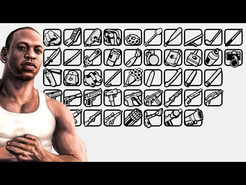 How to get ALL WEAPONS in GTA SAN ANDREAS (1 Hour)