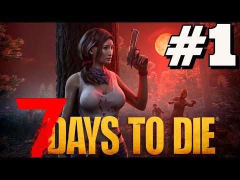 İLKEL SİLAHLARLA HAYATTA KAL / 7 Days To Die Challange Serisi – Bölüm 1