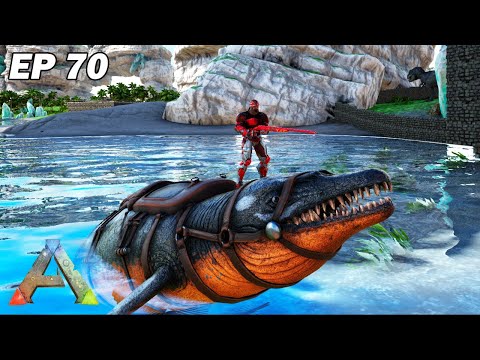 Je capture un super basilosaure ! Ark Survival Evolved Ep70 Arkfaxia S3