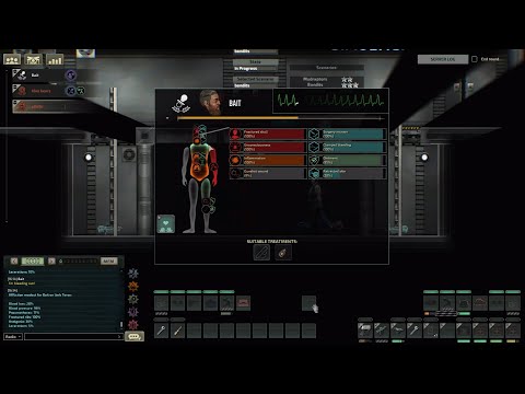 Neurotrauma tutorial map(Barotrauma mod)