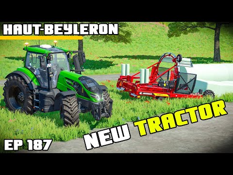 NEW TRACTOR! | Farming Simulator 22 – Haut-Beyleron | Episode 187