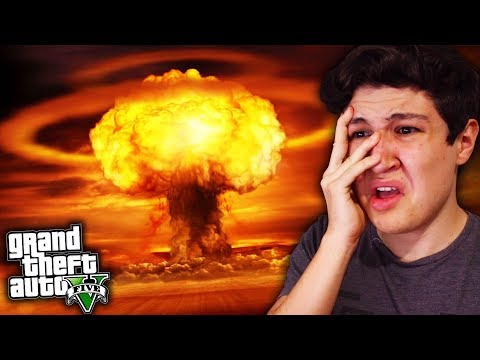 ¿Qué PASA si Cae una BOMBA NUCLEAR en GTA 5? Grand Theft Auto V – GTA V Mods