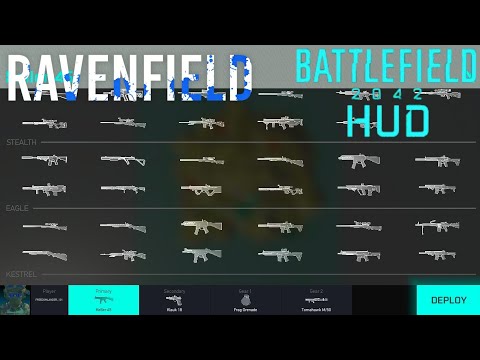 Ravenfield: BF2042 HUD Beta loadout showcase