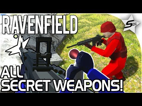 RAVENFIELD HOW TO GET ALL SECRET WEAPONS! – Secret HMG, PATRIOT, HYDRA, AIR HORN – Ravenfield Beta 6
