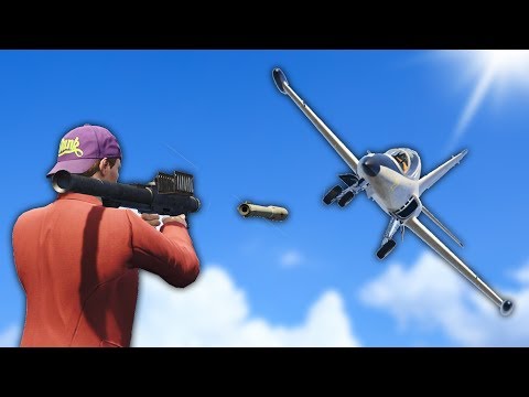 RPG VS PLANE! (Grand Theft Auto 5 Online)