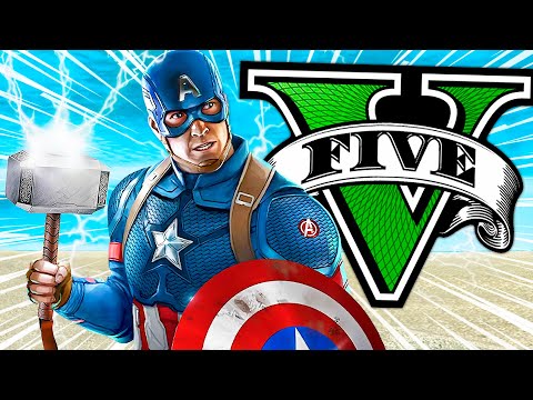 Soy el CAPITÁN AMÉRICA en GTA 5! Grand Theft Auto V – GTA V Mods
