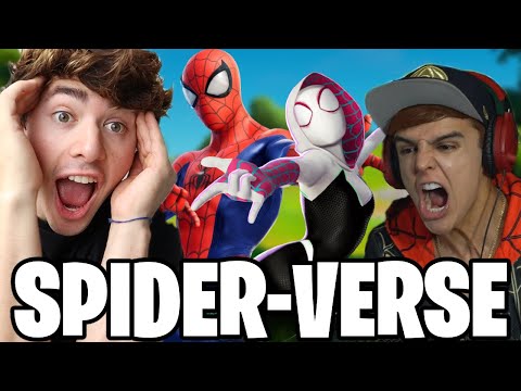 SPIDER-VERSE EN FORTNITE GAMEPLAY ft. @Andrés Navy