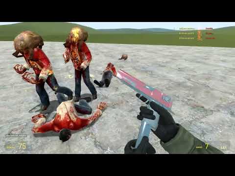 trying the aimbot deagle in gary's mod