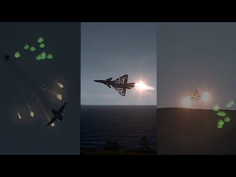 Tunguska firing at Fighter Jet – Anti Air Tank -Military Simulation – ArmA 3 #Shorts