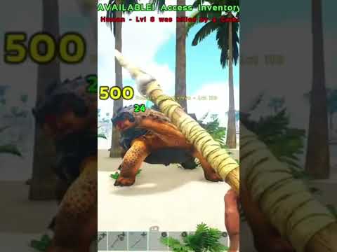 Turtle one taps my tribe mate | Ark Survival Evolved #ark #shorts