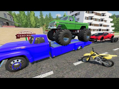 We repo a Monster truck and find Lamborghini in abandoned barn | Farming Simulator 22