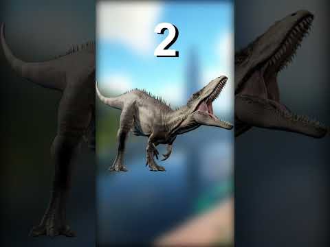 5 DINOSAURUS CARNIVORA TERKUAT DI GAME ARK SURVIVAL EVOLVED #shorts