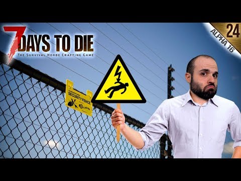 7 DAYS TO DIE A16 #24 | PRIMERA VERJA ELECTRIFICADA | Gameplay Español