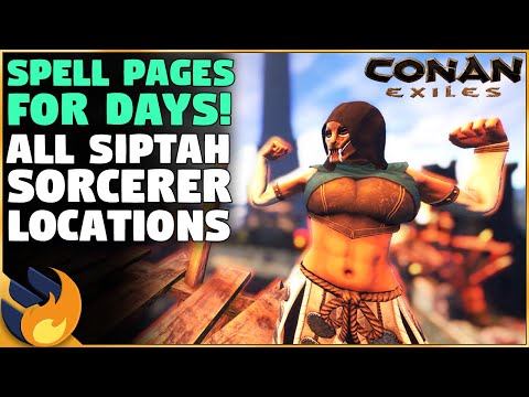 ALL SORCERER LOCATIONS – Isle Of Siptah Edition | Conan Exiles |