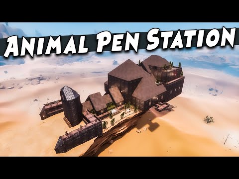 Animal Pen Station Base | CONAN EXILES
