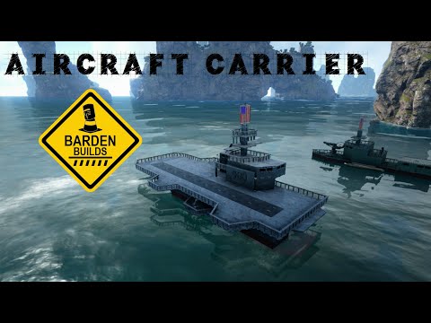 Ark Survival Evolved: Aircraft Carrier (Tutorial/ No Mods)