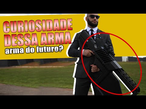 ARMA FUTURISTA USADA NA POSSE DO LULA