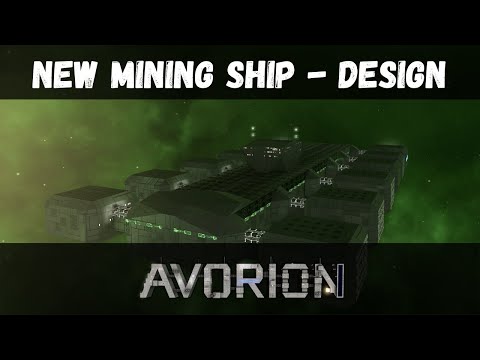 Avorion – Designing A New Mining Ship [Stream]