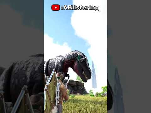 COMO TAMEAR UN REX EN 30 SEGUNDOS en ARK Survival Evolved #shorts
