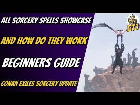 Conan Exiles Age of Sorcery Spells & Stations Showcase ( Conan Exiles Age of Sorcery Update Guide )
