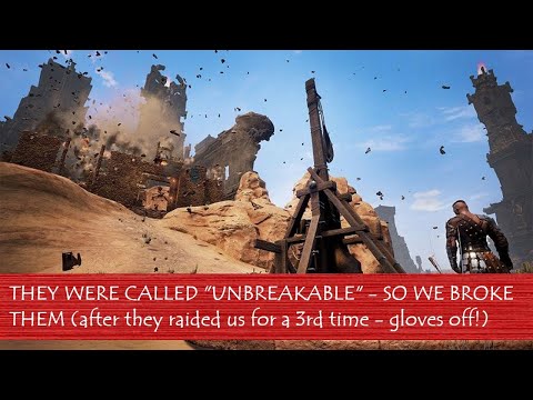 CONAN EXILES: RAIDING THE UNBREAKABLE!