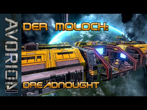 Dreadnought Moloch 15 Slot – Schiffsvorstellung – Avorion – Into the Rift