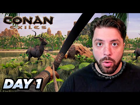 First time playing Conan Exiles in 2023