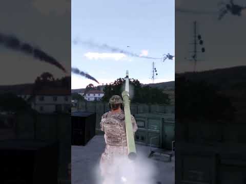 Mi-24P Helicopters vs Portable Air Missile – Military Simulation Arma 3
