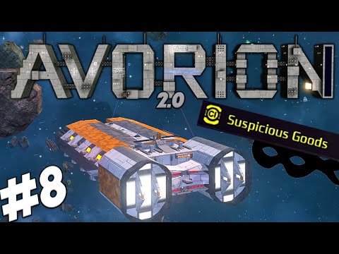 MY FIRST SMUGGLING RUN! | Avorion 2.0 | #8