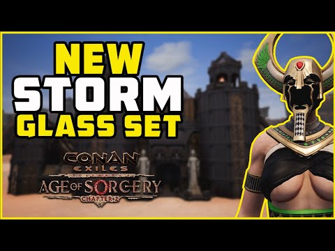 New StormGlass Set overview | Conan Exiles 2022