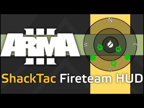 ShackTac Fireteam HUD in Arma 3