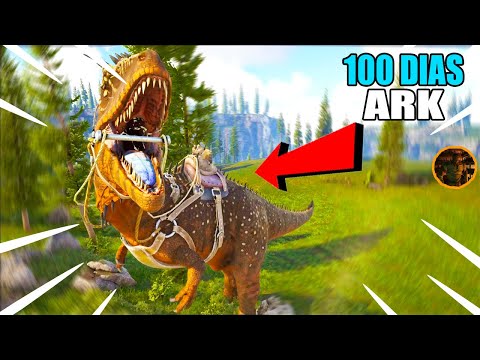 ¡SOBREVIVIENDO 100 DIAS en ARK Survival Evolved! | NOS MUDAMOS Y TAMEAMOS UN SUPERDINO #3 (FJORDUR)