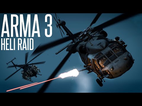 SPECIAL-OPS HELICOPTER RAID! – Arma 3 Milsim MH-6 Little Bird Mission