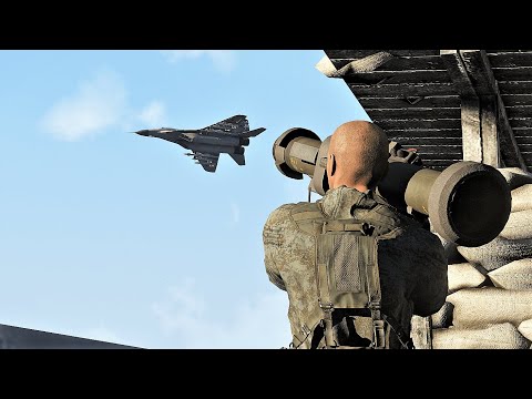 Stinger Füzesi Rusya Uçak Yok Etme Simülesi – ARMA 3 Simulation Savaşı – ukrayna