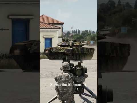 T-100 Tank Ambushed and hit by the TOW | Arma 3