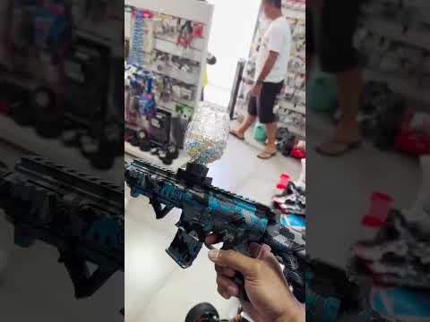TESTEI A ARMA DE GEL MELHOR QUE AIRSOFT! #viral #shorts