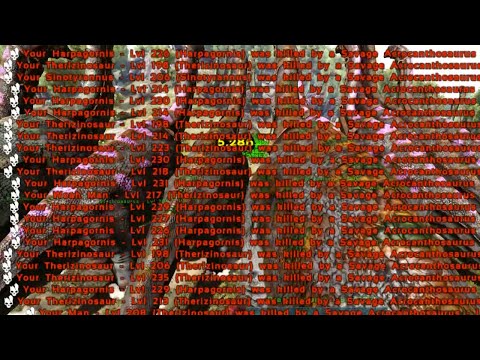 The Most RIDICULOUS BOSS (Savage Acro) ARK Survival Evolved