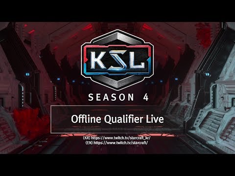 Offline Qualifiers – 2 of 4 – KSL Season 4 – StarCraft: Remastered