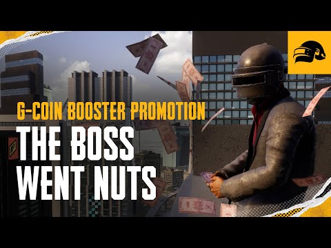 PUBG | G-Coin Booster Promotion “The Boss went nuts!”